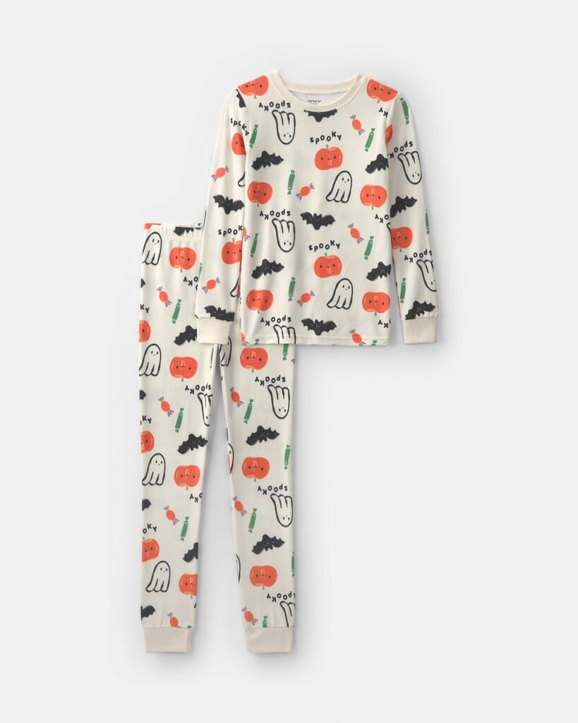 Carter's kids 2-piece halloween snug fit pajama set 10 Cream | Carter's Inc