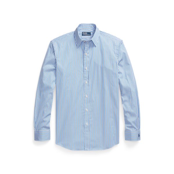 Gestreiftes Custom-Fit Popelinehemd | Ralph Lauren (DE & AT)