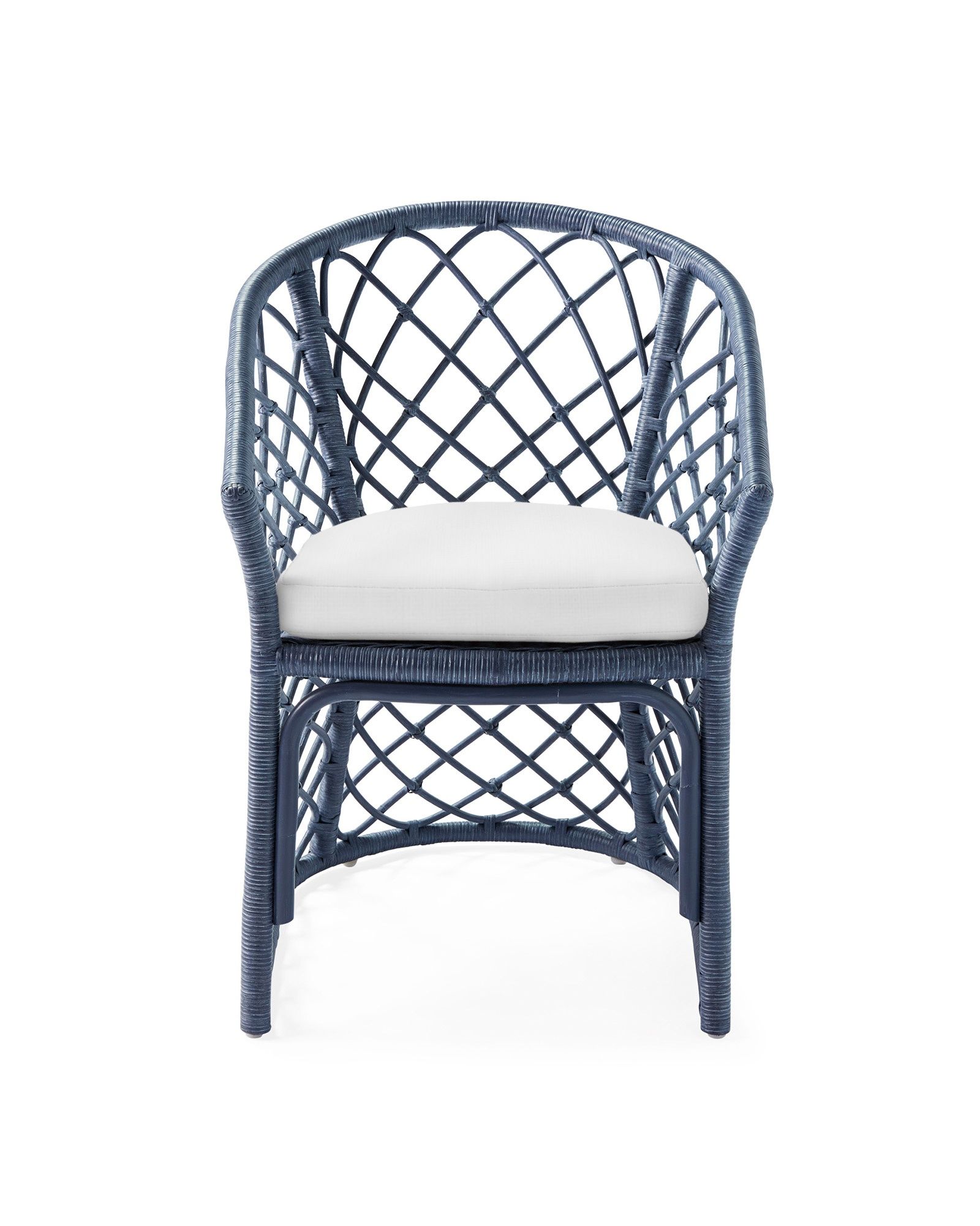 Avalon Dining Chair - Vintage Indigo | Serena and Lily