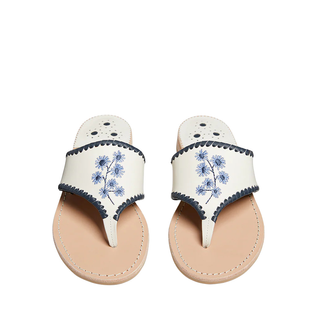 Embroidered Daisy Sandal | Jack Rogers
