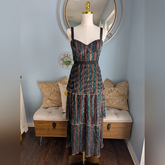 SAYLOR Aviva Metallic Dress | Poshmark