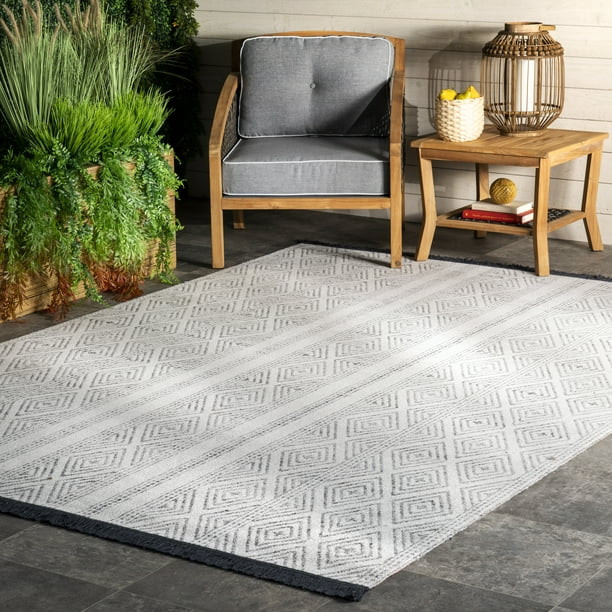nuLOOM Outdoor Striped Miriam Area Rug - Walmart.com | Walmart (US)