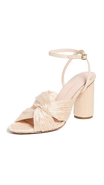 Reed Pleated Twist Sandals | Shopbop