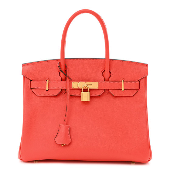 Epsom Birkin 30 Rose Jaipur | FASHIONPHILE (US)