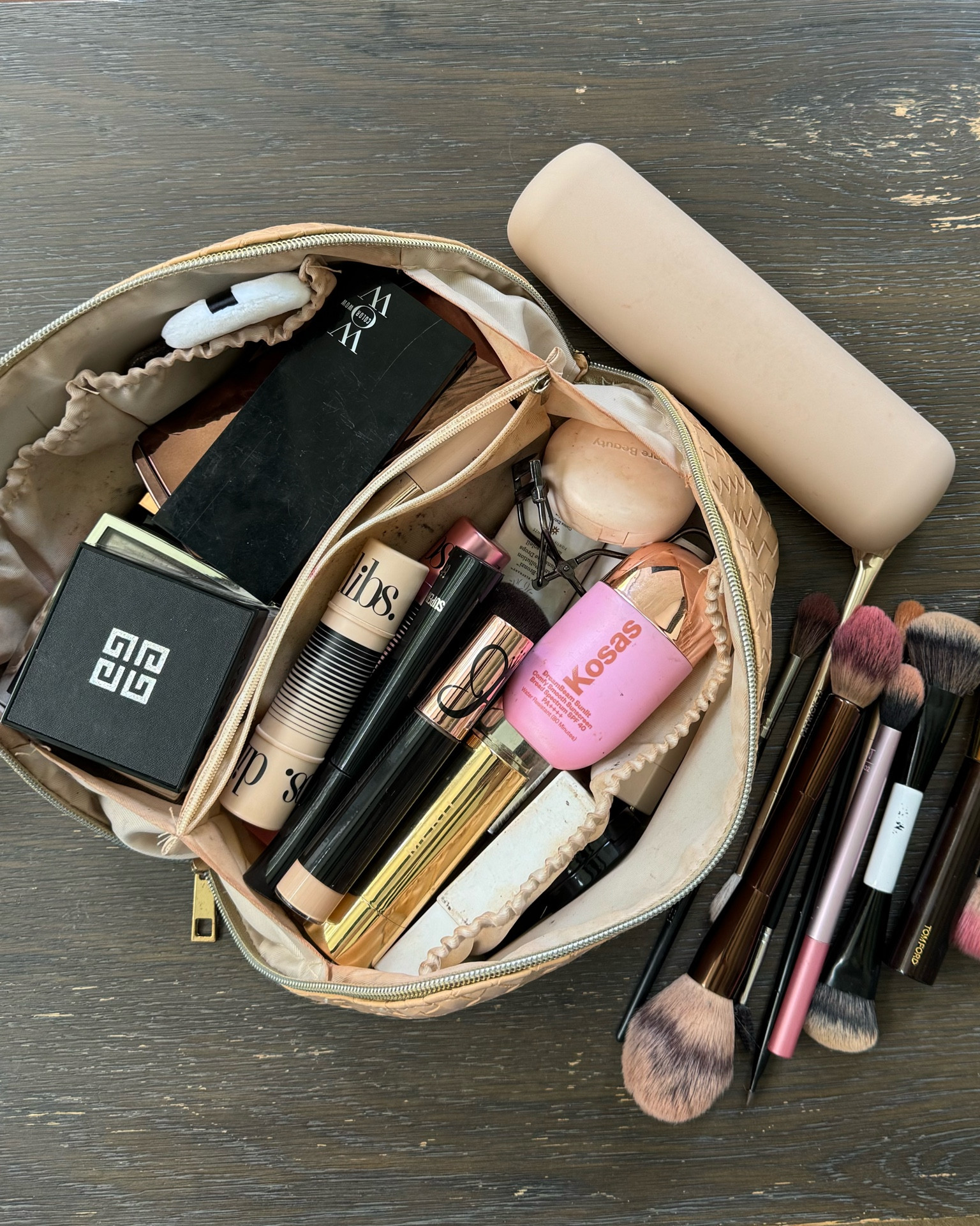 Amazon makeup bag and brush case. 
Prime day 

#LTKBeauty #LTKOver40 #LTKSaleAlert