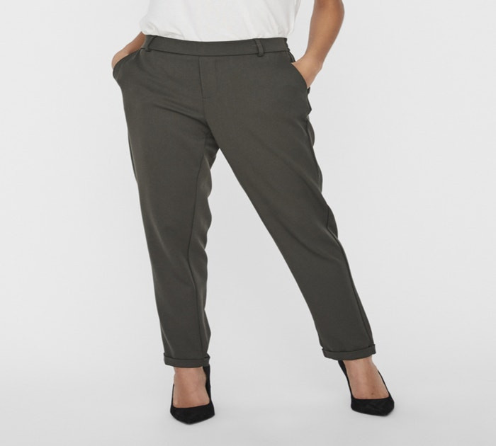 VMMAYA mid waist trousers | Vero Moda