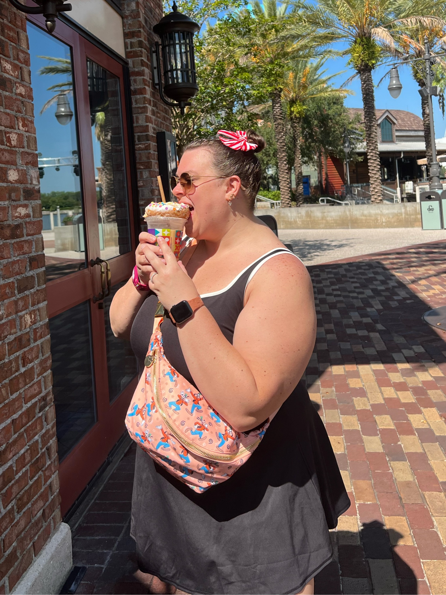 My favorite Old Navy tennis dress(XXL), paired with the Goofy Fanny pack! 

#LTKtravel #LTKSeasonal #LTKcurves