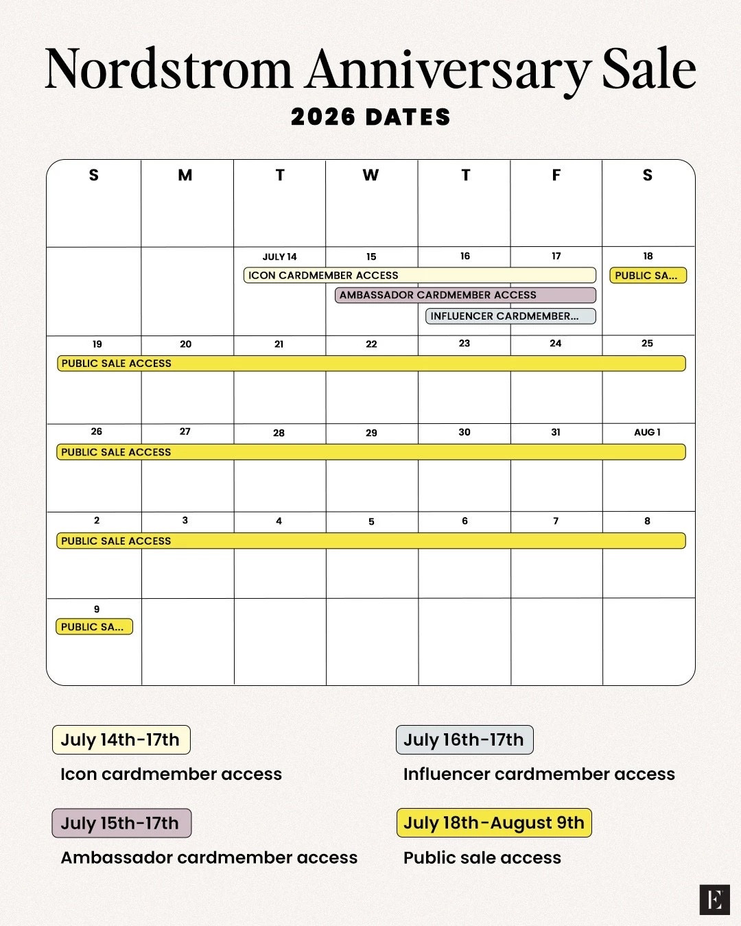 Nordstrom’s Anniversary Sale is Here! 🥳 Shop The Latest HANDBAGS Trends Here!
.
.
.
EARLY ACCESS DATES: 
Icons 11:01pm CST 7/13
Ambassadors 11:01pm CST 7/14
Influencers 11:01pm CST 7/15
Public Sale 11:01pm CST 7/17

#LTKSaleAlert #LTKootd #LTKU
