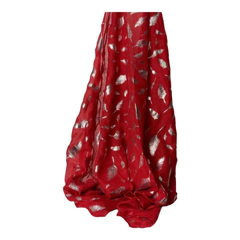 Feather Print Scarf Foil Ladies Winter Shawl Cashmere Stole Blanket Wrap Animal | eBay AU