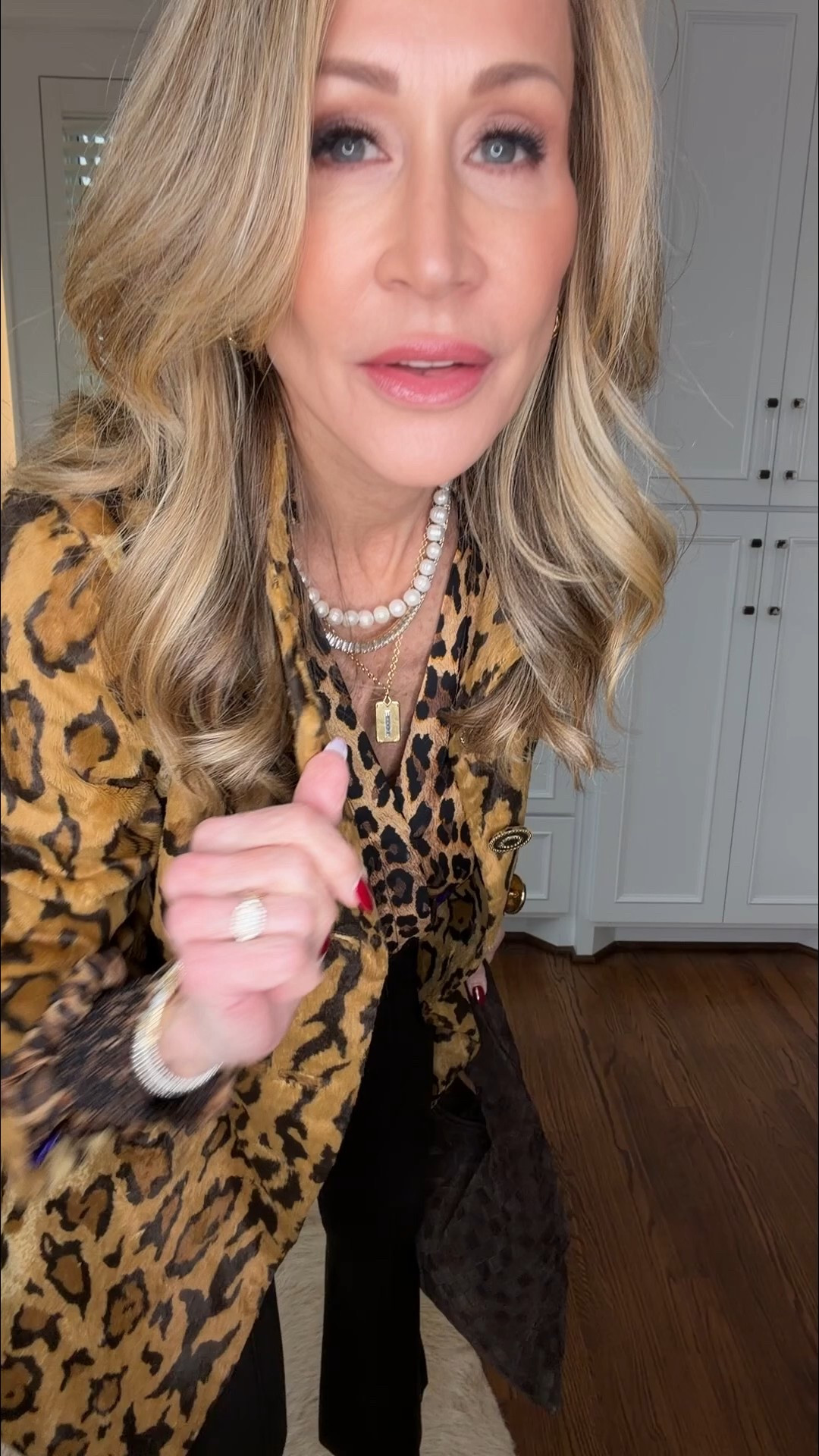 Mix your leopards for a fun and interesting look!  I’ve paired a leopard costume with a silk leopard blouse and cropped knit slim pants.  This combo is worn either suede stiletto booties, a brown suede bag and jewelry from Hart!

#LTKOver40 #LTKgrwm #LTKFindsUnder100