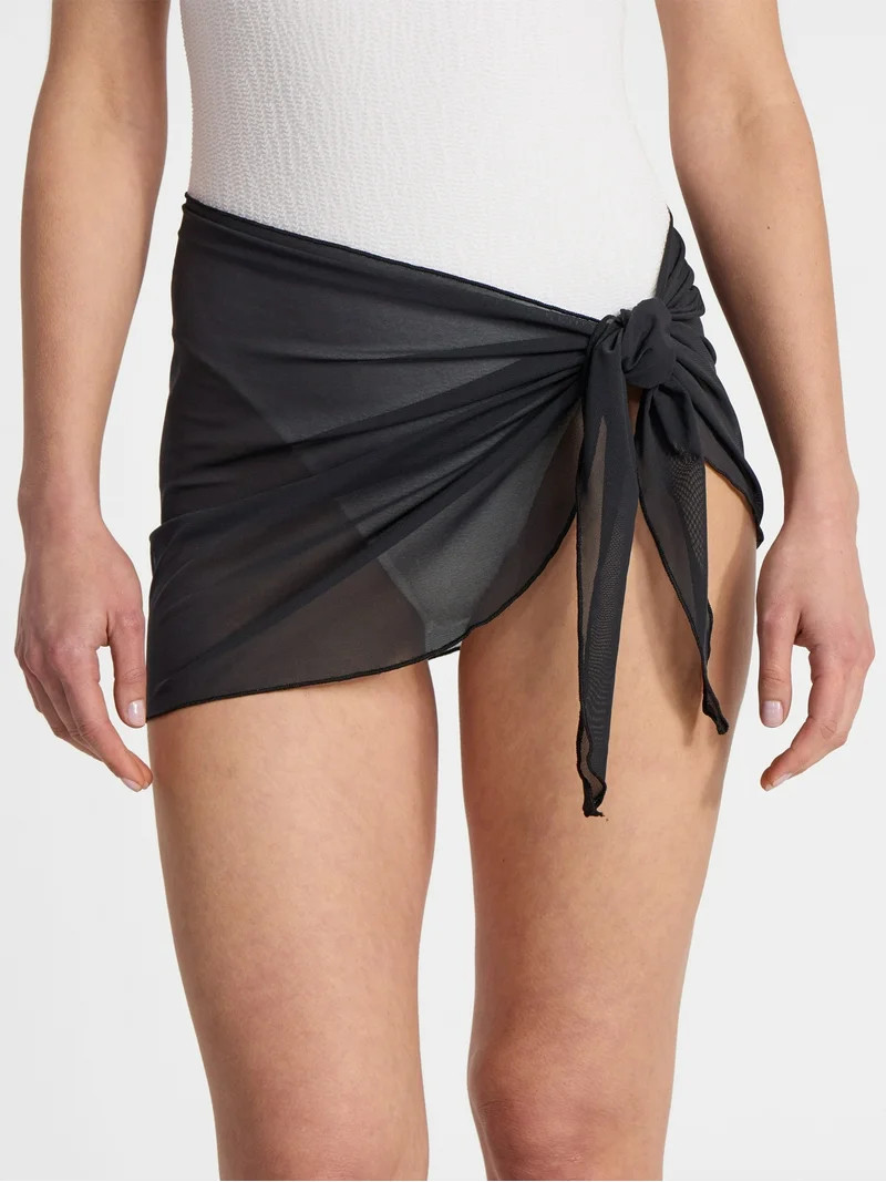 No Boundaries Mesh Cover-Up Sarongs, Women’s | Walmart (US)