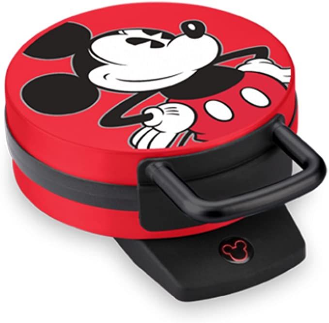 Disney DCM-12 Mickey Mouse Waffle Maker, Red | Amazon (US)