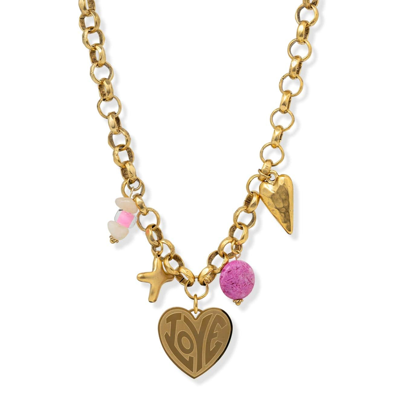 Choose Love Charm Necklace | BRACHA