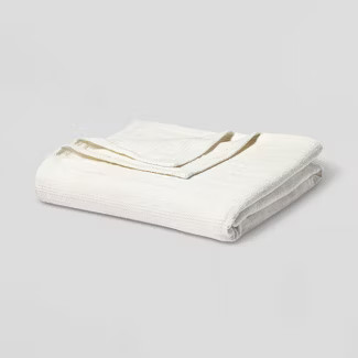 Textured Stripe 100% Cotton Bed Blanket - Threshold™ | Target