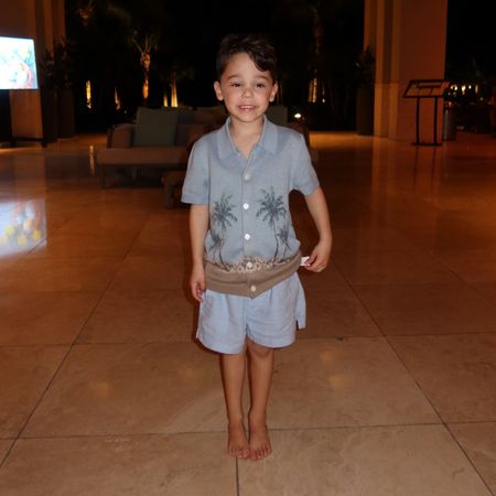 Tal in the cutest outfit ever! 🌴 perfect for any tropical vacation.

#LTKtravel #LTKfindsunder50 #LTKkids