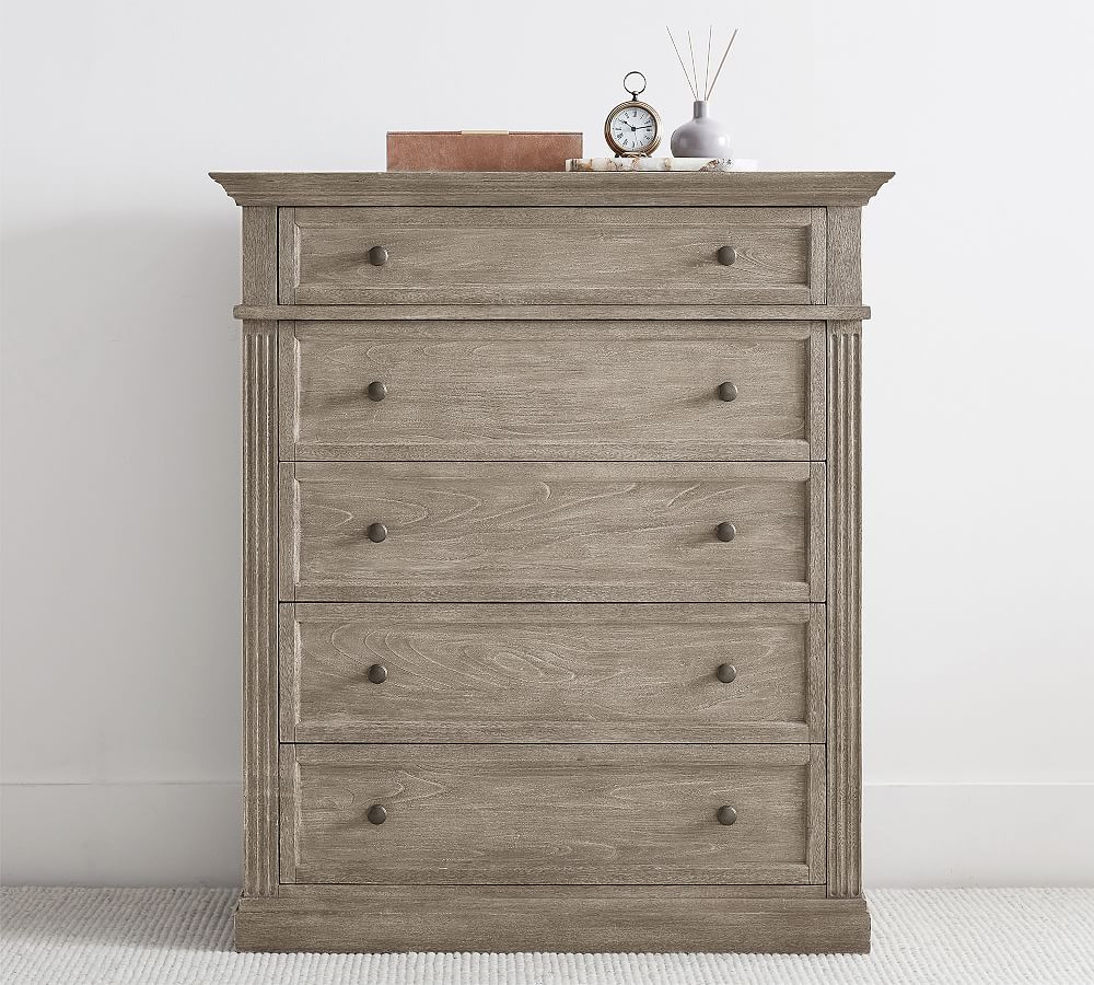 Livingston 5-Drawer Tall Dresser (41.5") | Pottery Barn (US)
