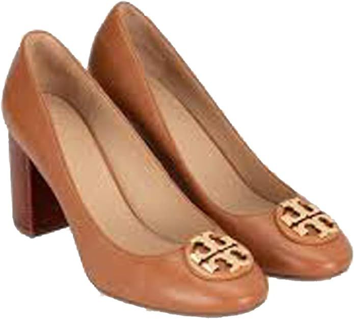 Tory Burch Janey 85MM Pump Women's Leather Heel Shoes | Amazon (US)