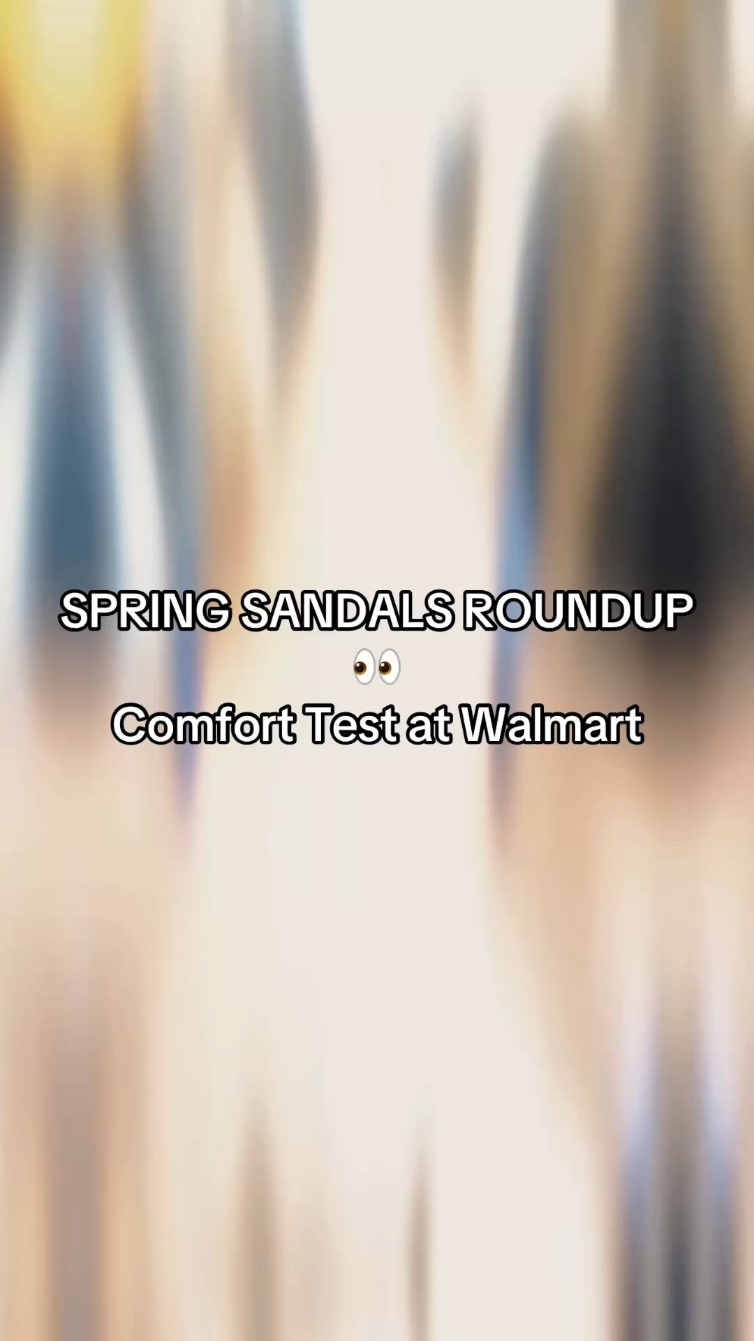 Walmart spring sandals roundup 🤍 If you’re searching for comfortable spring sandals from Walmart, I tested several styles for cushion, sole flexibility, and overall quality. Not all affordable sandals are created equal — some look cute but lack support, while others have soft footbeds and flexible soles that are perfect for everyday wear.

If you love affordable fashion finds that look elevated but feel comfortable, you can shop the full sandal roundup through the 🔗 in my bio on LTK.

Save this before your next Walmart run and follow for more budget-friendly fashion reviews and comfort tests.

#LTKSaleAlert #LTKSeasonal #LTKOver40
