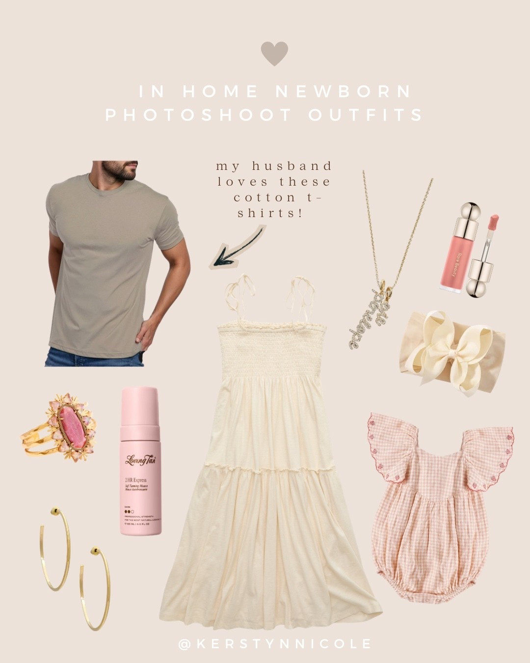 IN HOME NEWBORN PHOTOS IN NURSERY | NEURAL NEWBORN PHOTO OUTFITS | MENS STYLE | POSTPARTUM DRESSES 

#LTKBaby #LTKMothersDay #LTKmomlife