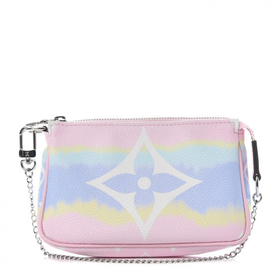 LOUIS VUITTON Monogram Escale Mini Pochette Accessories Pastel | Fashionphile