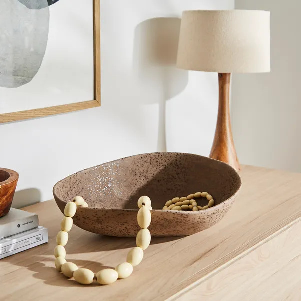Ceramic Pebble Bowl | Dunelm