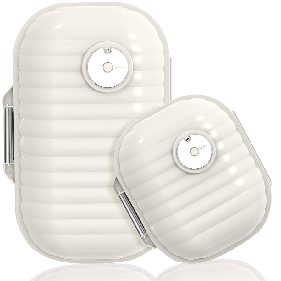 Travel Pill Organizer, 2 Pack Portable Pill Box 7 Day Small Pill Case Moisture Proof Daily Medici... | Amazon (US)