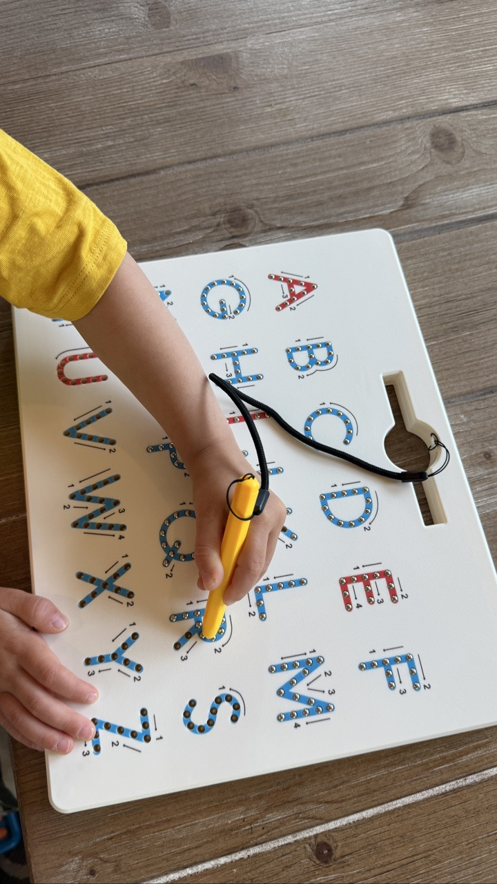 This magnetic letter board is so great for muscle memory for kids who are still learning how to properly write all their letters ✏️

#letters #kids #toddler #school #preschool #prek #learning #kindergarten #homeschool #activity #busyactivity #caractivity #home #momhack

#LTKKids #LTKTravel #LTKmomlife