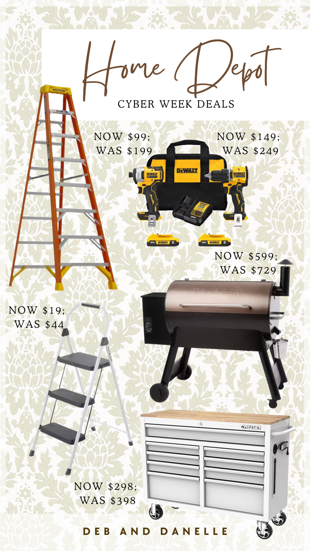 @HomeDepot has some amazing deals on some of our favorites for their Cyber Deals week.                                                              

 #LTKGiftGuide #LTKSaleAlert #LTKMens