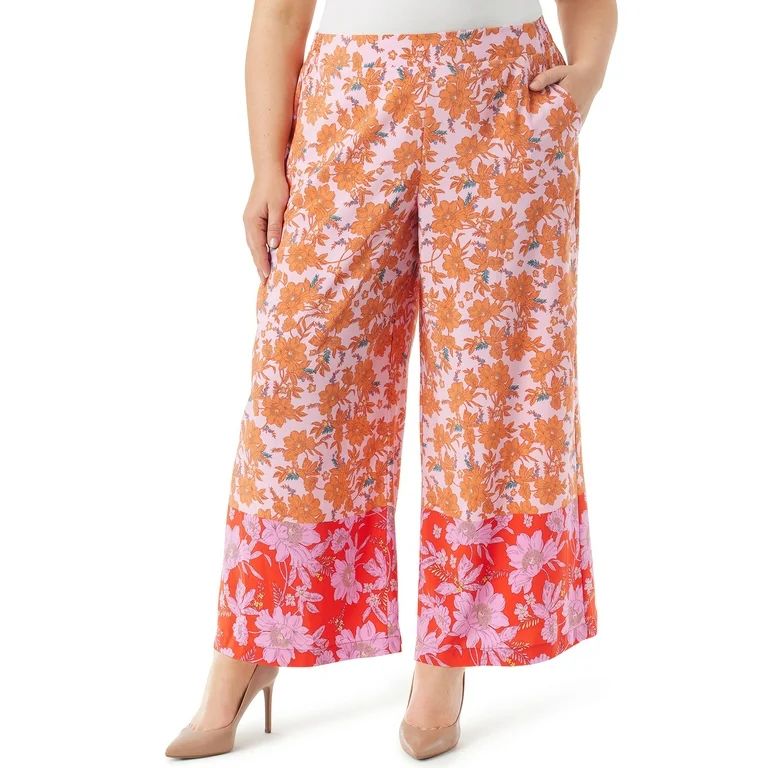 Jessica Simpson Women's and Women's Plus Saydee Long Pants - Walmart.com | Walmart (US)