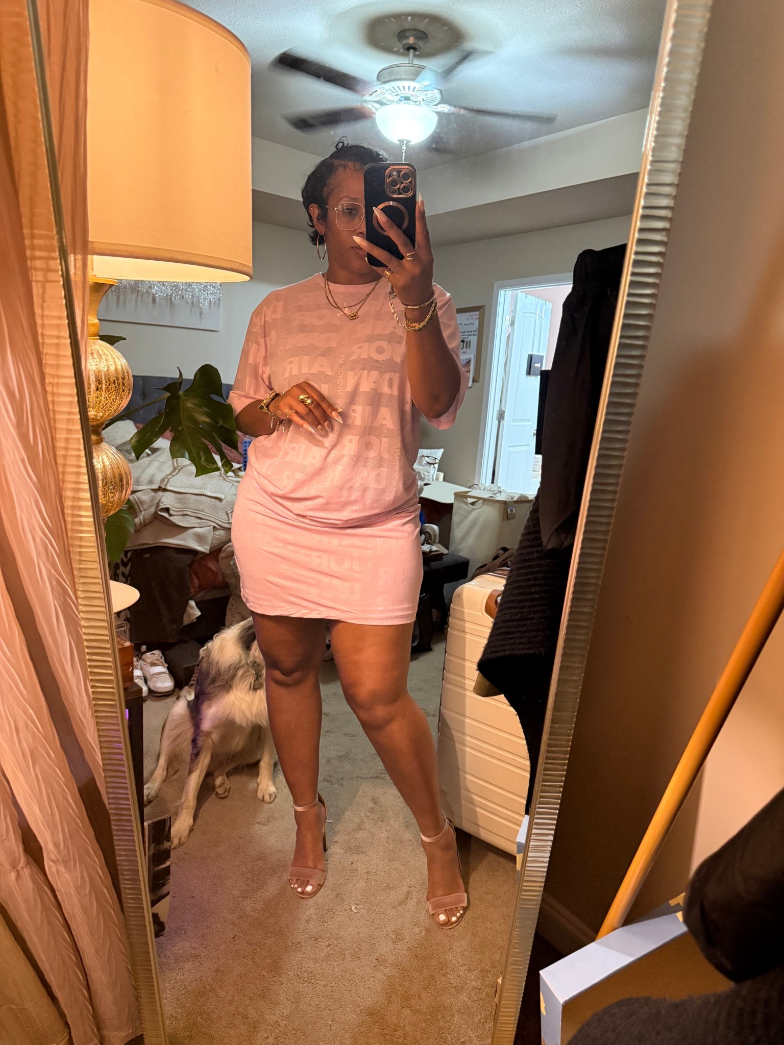 Pretty in pink! 🌸💗 
This Jordan top and skirt are EVERYTHING 💞
@Nike US 
Top: small 
Skirt: xl
Shoes: @Steve Madden US 

#LTKootd #LTKvlog #LTKOver40