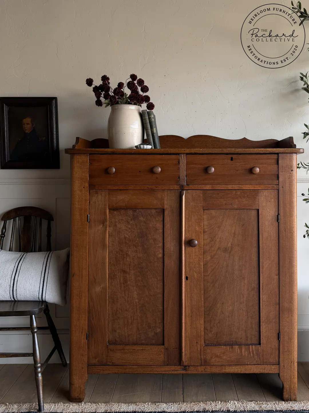 Primitive Walnut Jelly Cabinet [circa 1800s] | Etsy (US)