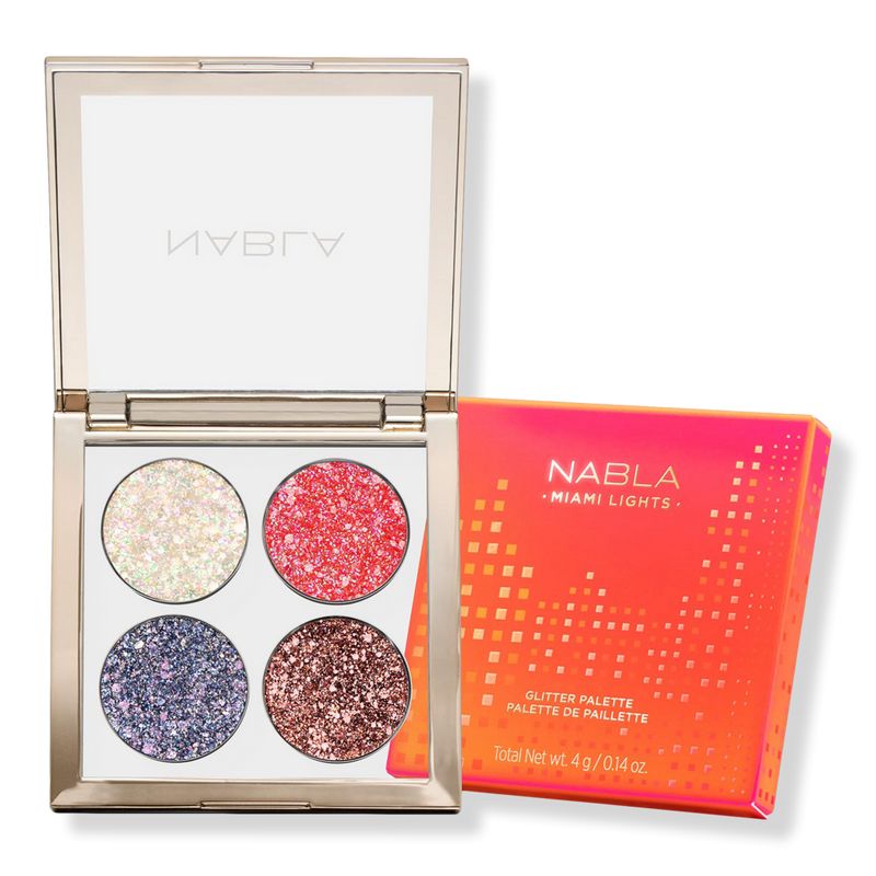 NABLA Miami Lights Glitter Palette | Ulta Beauty | Ulta