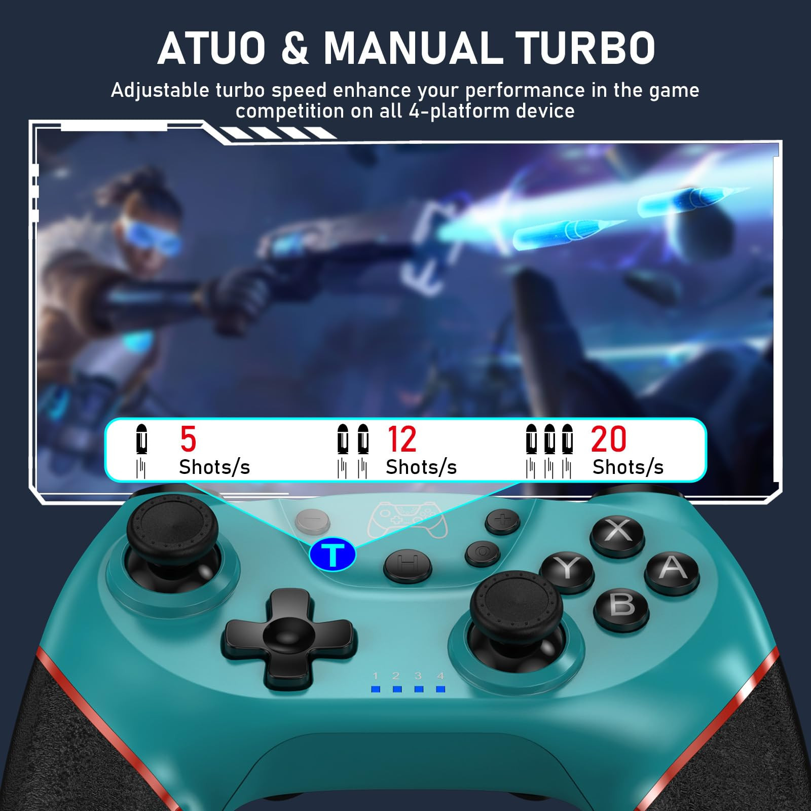 Controller for Switch, Wireless Pro Controller for Switch 2/Switch/Switch Lite/Switch OLED, Remot... | Amazon (US)