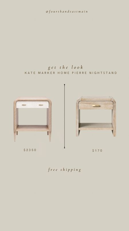 get the look // kate marker pierre nightstand. leave the front drawer or paint it white!

mcgee dupe


#LTKhome
