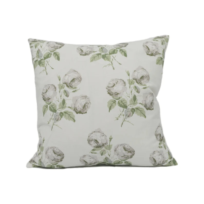 Colefax and Fowler Bowood Silver / Leaf Classic Iconic Floral Cushion Cover Handmade Throw Pillow... | Etsy (US)