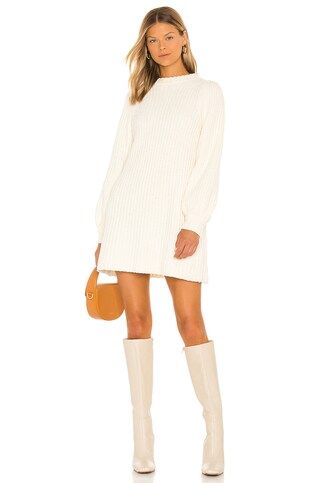 Show Me Your Mumu Dixon Sweater Dress in Cream from Revolve.com | Revolve Clothing (Global)