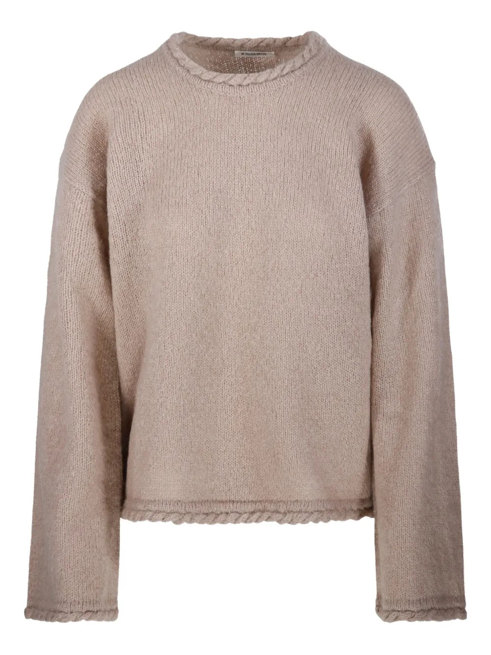 By Malene Birger braided-trim Sweater | Neutrals | FARFETCH | Farfetch Global