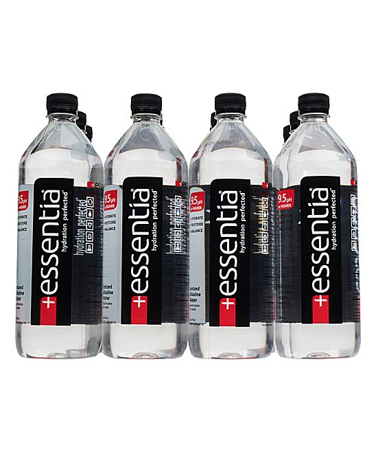 essentia Bottled Water - 12-Ct 33-Oz. Ionized Alkaline Water Bottle Set | Zulily