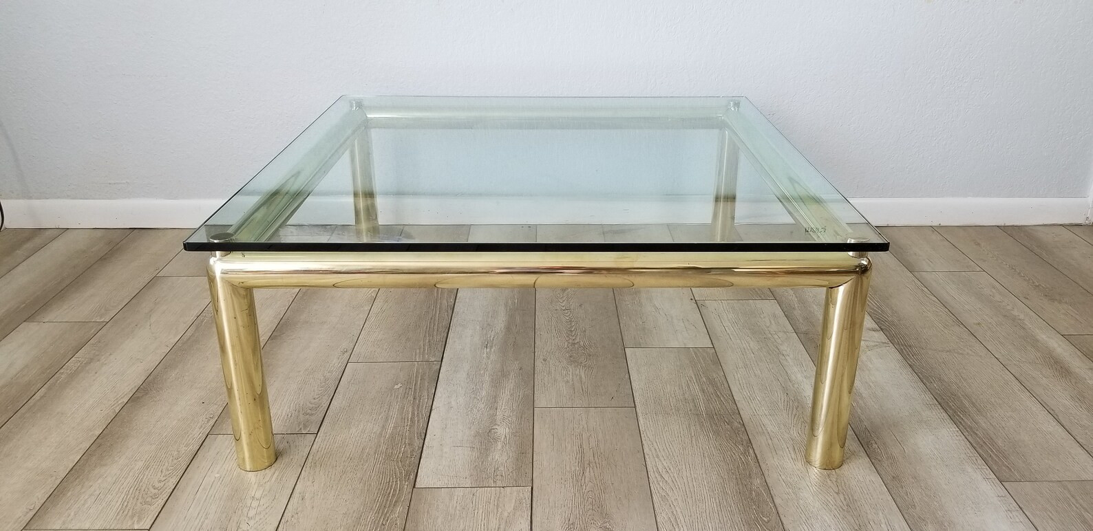 Vintage Hollywood Regency  Solid Brass Polished  Coffee Table . | Etsy (US)