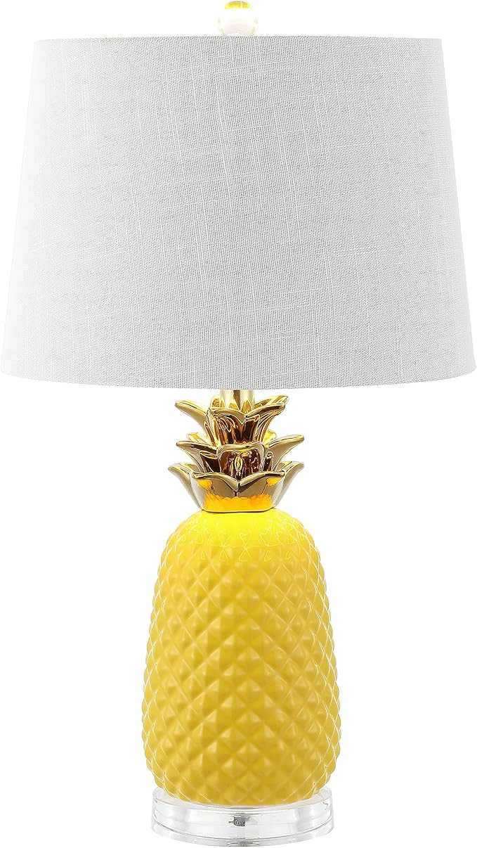 JONATHAN Y JYL4019D Pineapple 23″ Classic Vintage Ceramic LED Table Lamp Modern Contemporary Be... | Amazon (US)