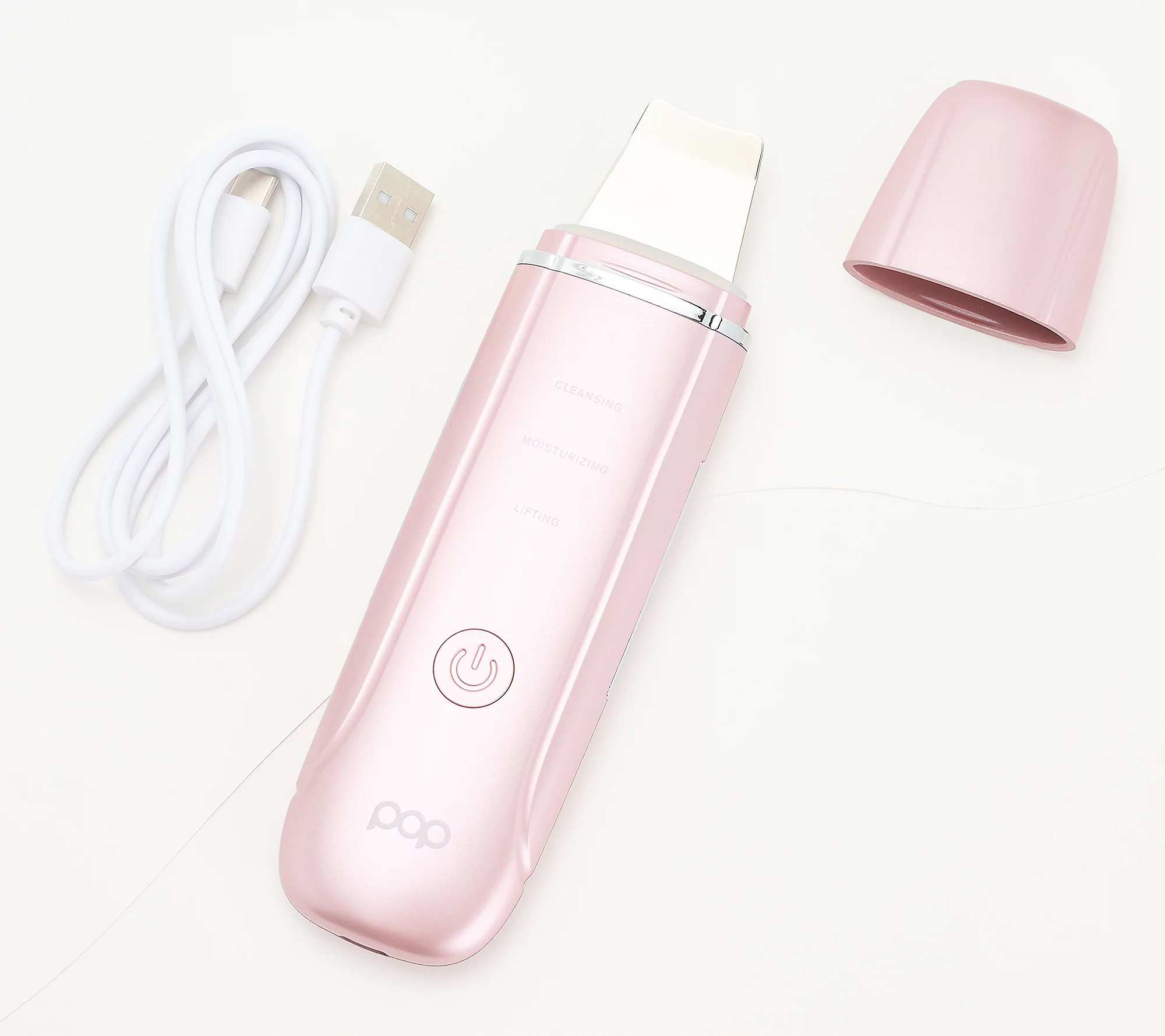 Pop Sonic Buff Ultrasonic Exfoliation Device | QVC