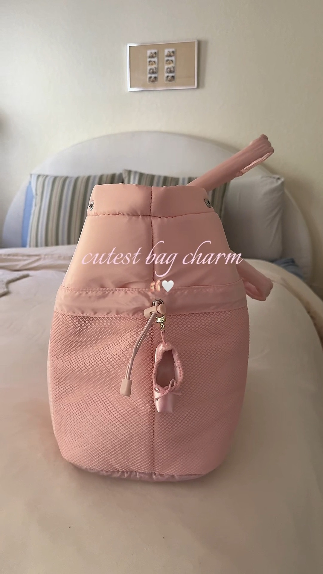 Cutest ballet bag charm & bag 🩰🤍🪞✨   

#LTKActive #LTKFindsUnder50 #LTKootd