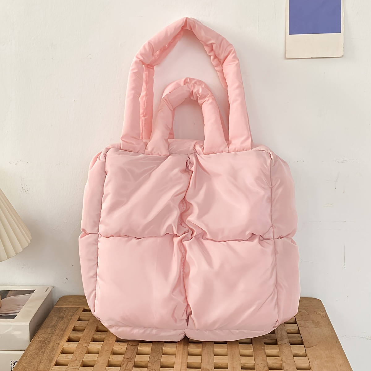 women's fashion quilted tote bag large capacity casual - Temu | Temu Affiliate Program