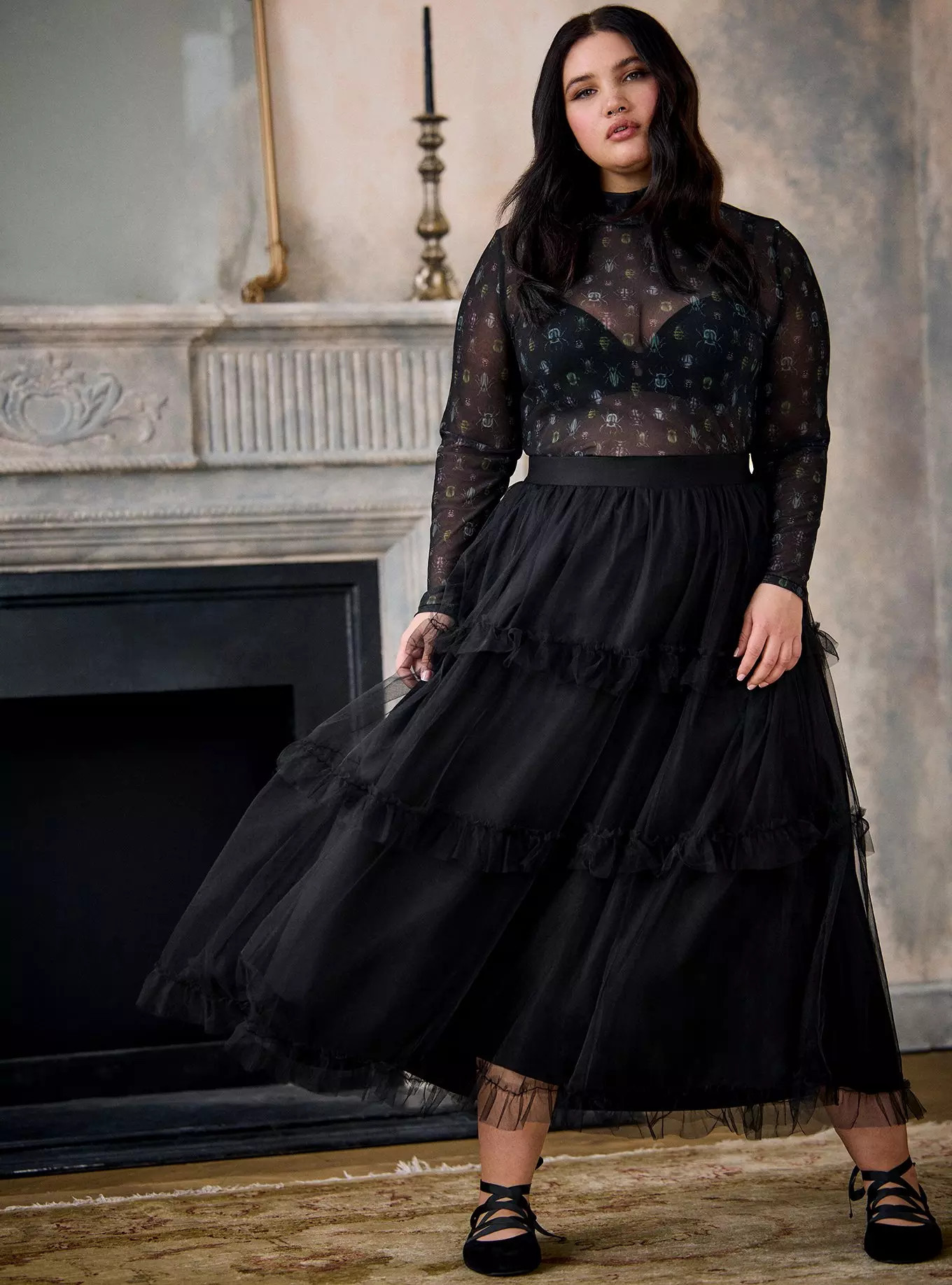 Nightfall Layered Tulle Skirt | Torrid (US & Canada)