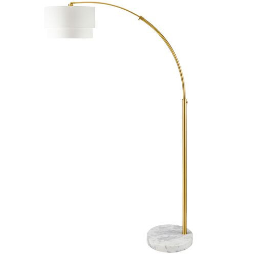 Linkin Arch Floor Lamp - Gold | Tall Lamp, Pole Lamp - Versatile, Adjustable, Decorative | One Kings Lane