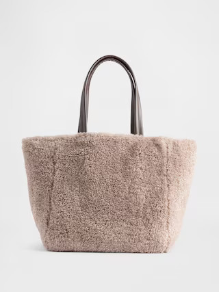 Faux-Fur Tote Bag | Gap Factory