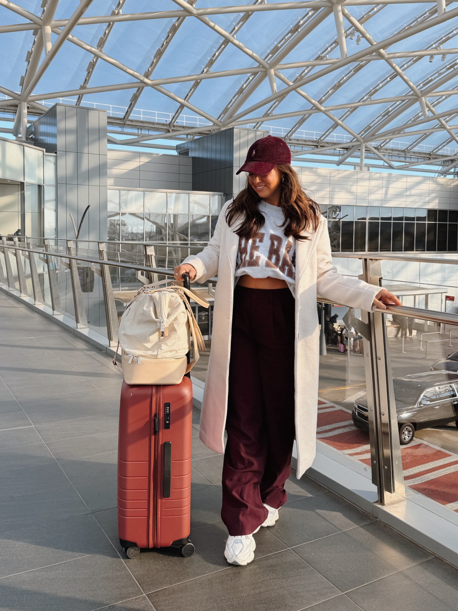 Supper travel outfit - Target pants in size medium!