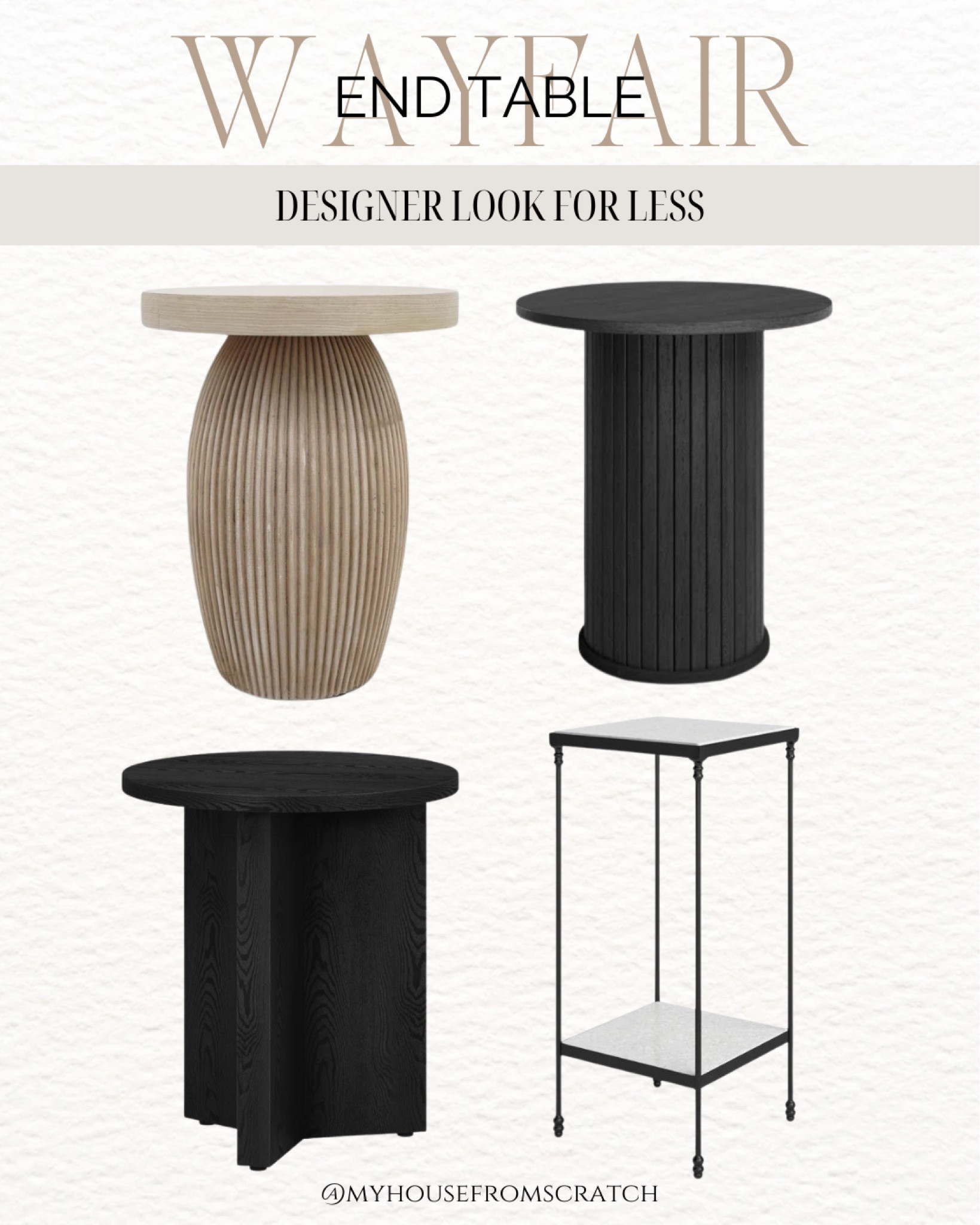 Wayfair home, wayfair end table, side table, accent table 



#LTKStyleTip #LTKHome #LTKFallSale
