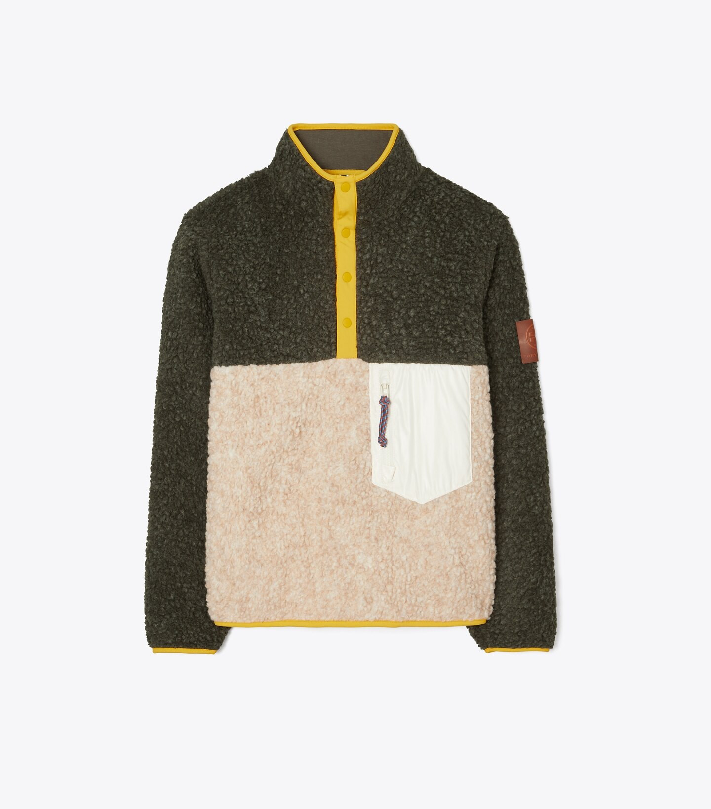 HIGH-PILE FLEECE PULLOVER | Tory Burch (US)