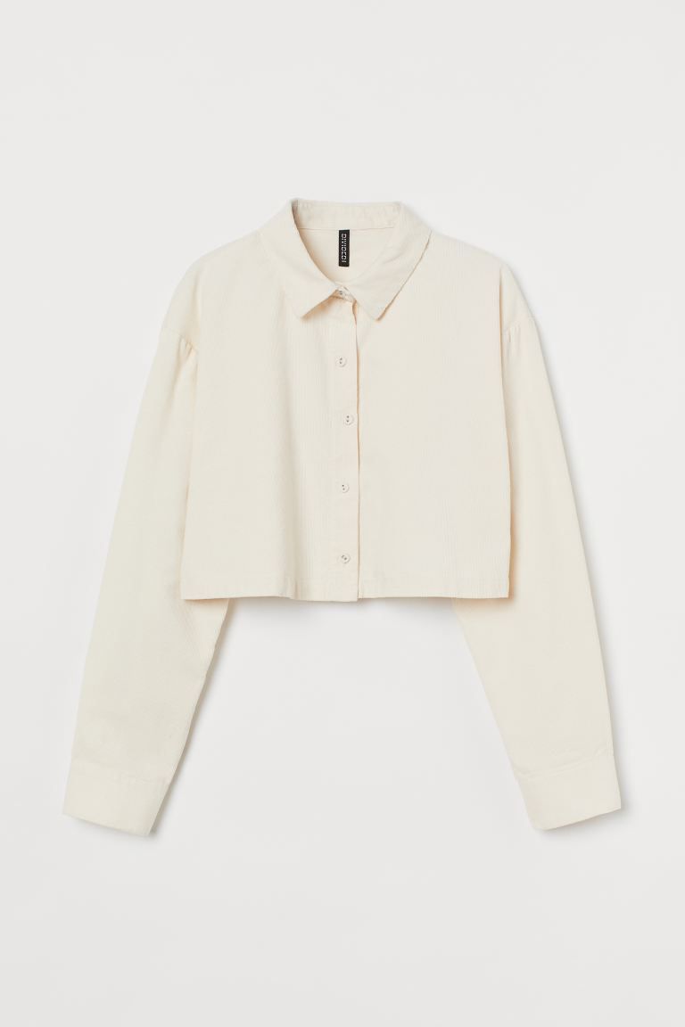 Boxy Cotton Shirt | H&M (US + CA)